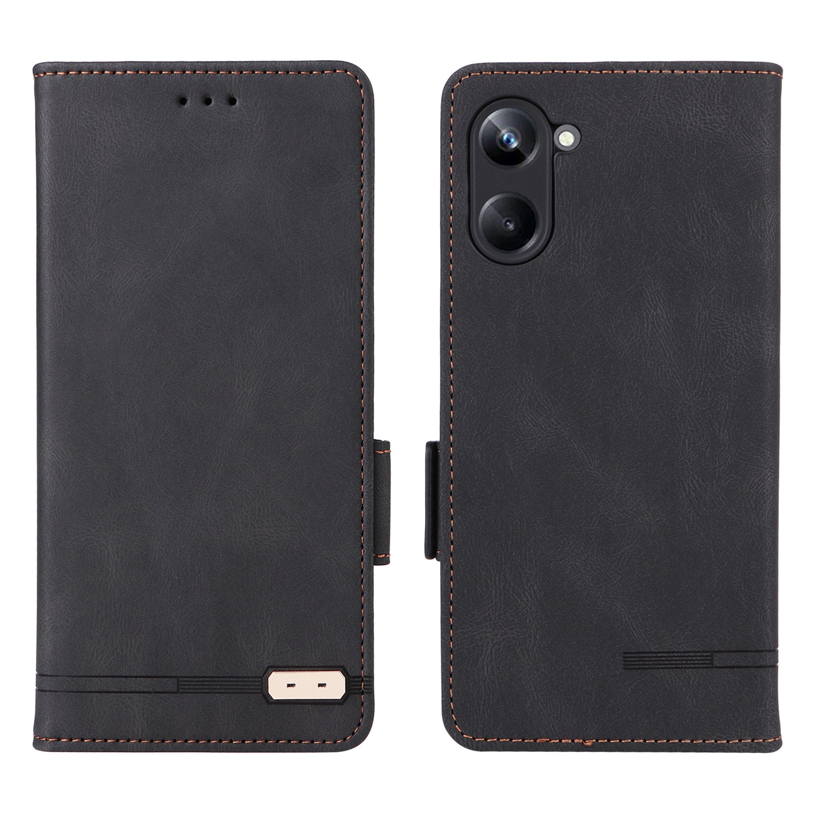 For Realme 10 Pro 5G Hardware Decor Dual Magnetic Clasp Anti-scratch Phone Cover Wallet Stand Anti-drop PU Leather Phone Case For Realme 10 Pro 5G Hardware Decor Dual Magnetic Clasp Anti-scratch Phone Cover Wallet Stand Anti-drop PU Leather Phone Case